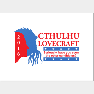 Vote Cthulhu Posters and Art